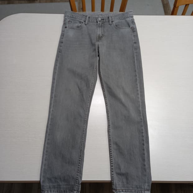 30 리바이스511 워싱 스판 슬림일자진 다크그레이 30-136