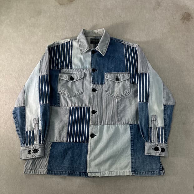 105 재팬 빈티지 커니하우스 데님 워크 자켓