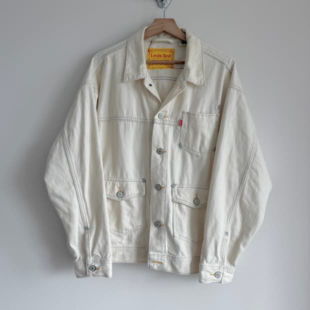 리바이스 레드(Levi's Red) 힌치백 트러커 자켓