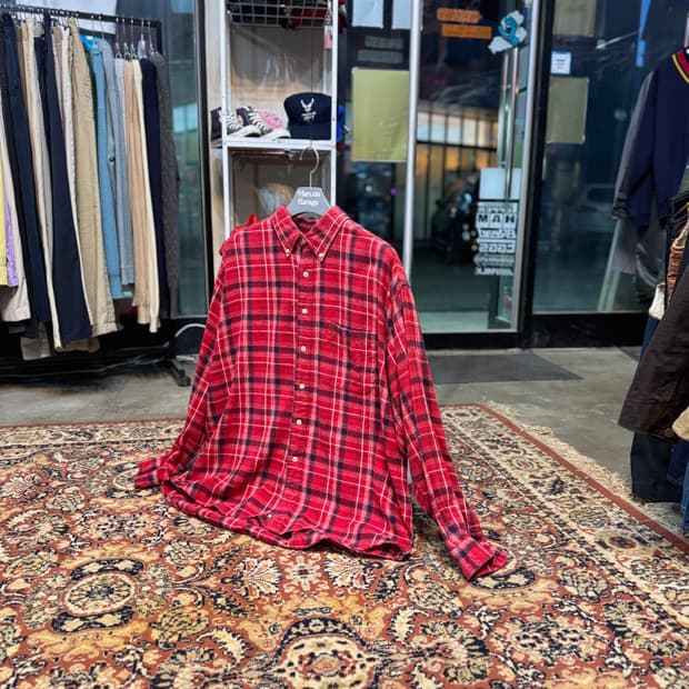 빈티지 플란넬 셔츠 XL (582)