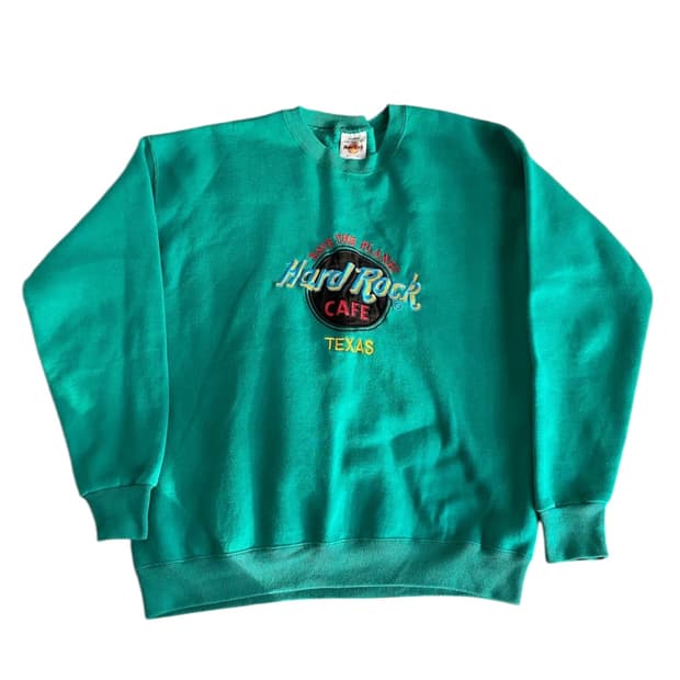 90s 빈티지 하드락 카페 스웻셔츠