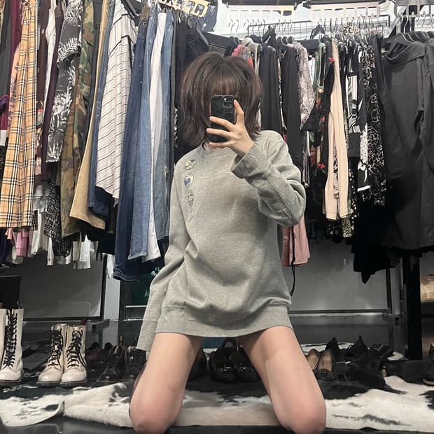 재패니즈 프린팅 맨투맨