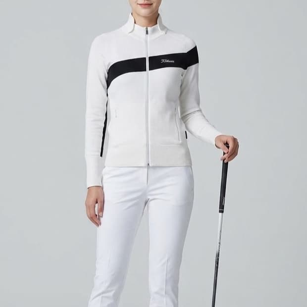 [90]타이틀리스트 풀집업 니트가디건