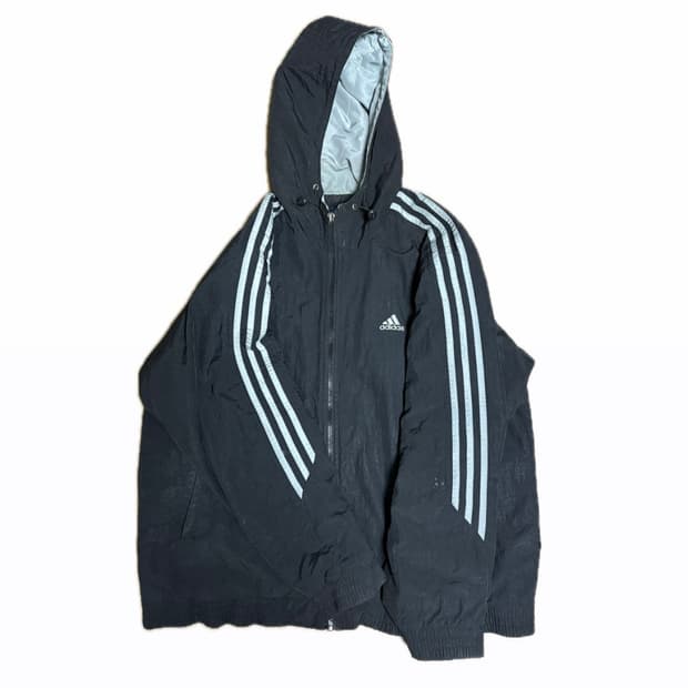 아디다스 빈티지 올드스쿨 누빔점퍼