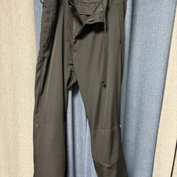 요지 야마모토 뿌르옴므 조거변형슬랙스