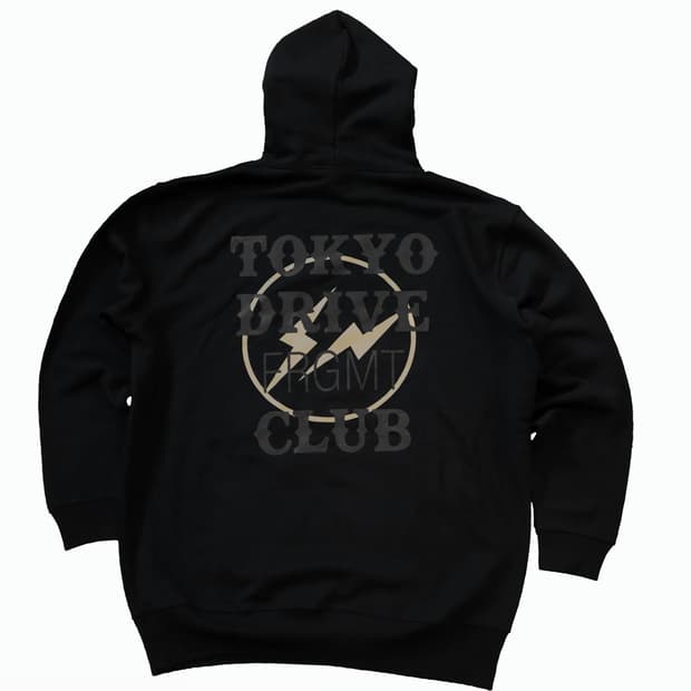 프라그먼트 x Tokyo drive car club 후디