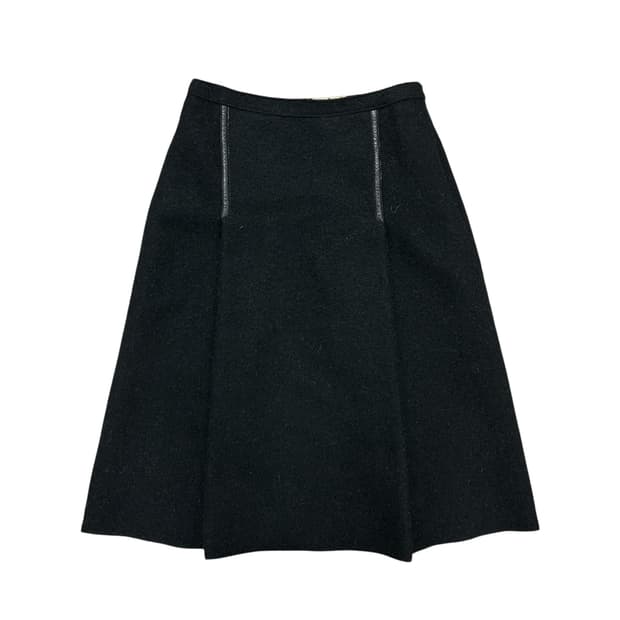 버버리 블루라벨 울 트위드 스커트(36)