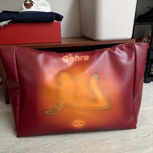 모자이크 소사이어티 버건디 가방