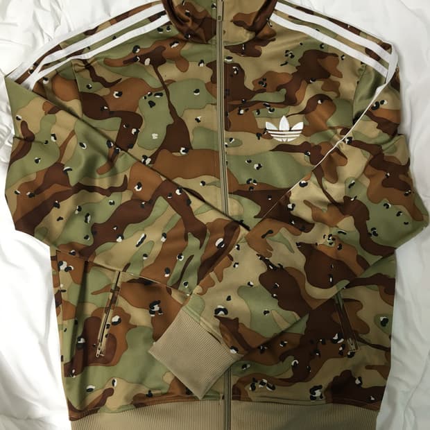 아디다스 카모 파이어버드 트랙탑