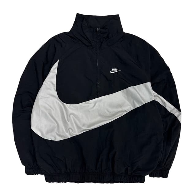 나이키 빅스우시 바람막이 반집업 블랙 (L~XL) 