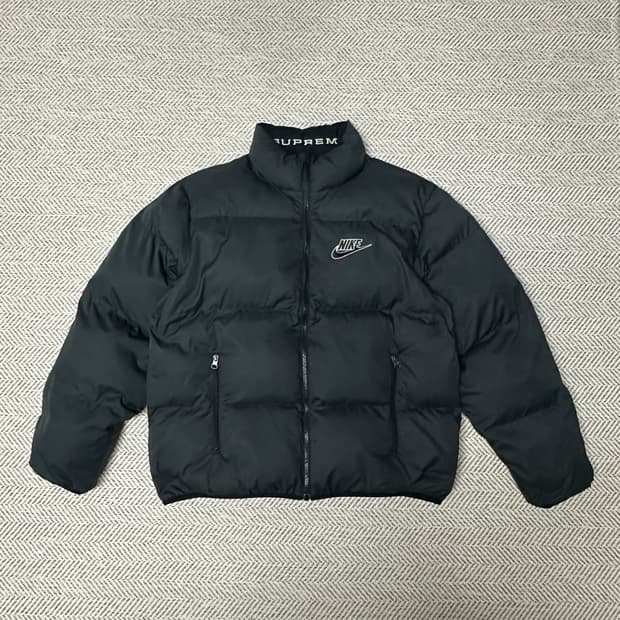 SUPREME X NIKE reversible puffy jacket