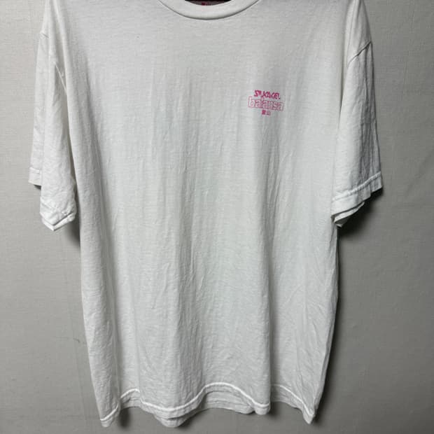 실리카겔 엠디 굿즈 콘서트 발란사 화이트 티셔츠 반팔