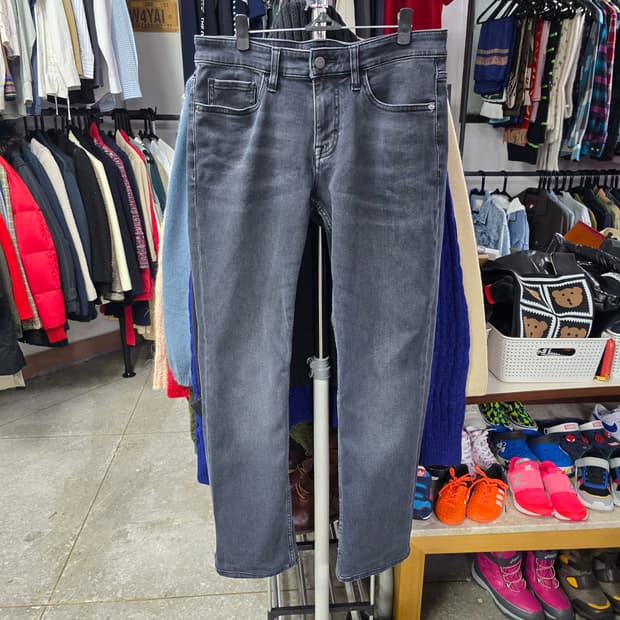 캘빈클라인 그레이 데님 팬츠 (1364)