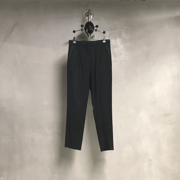 MM6 블랙 팬츠 38