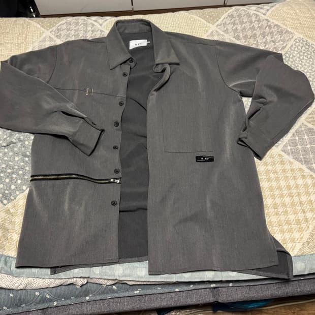 <거의 새것> [L] 에스에스와이 오버핏 셔츠 (그레이)