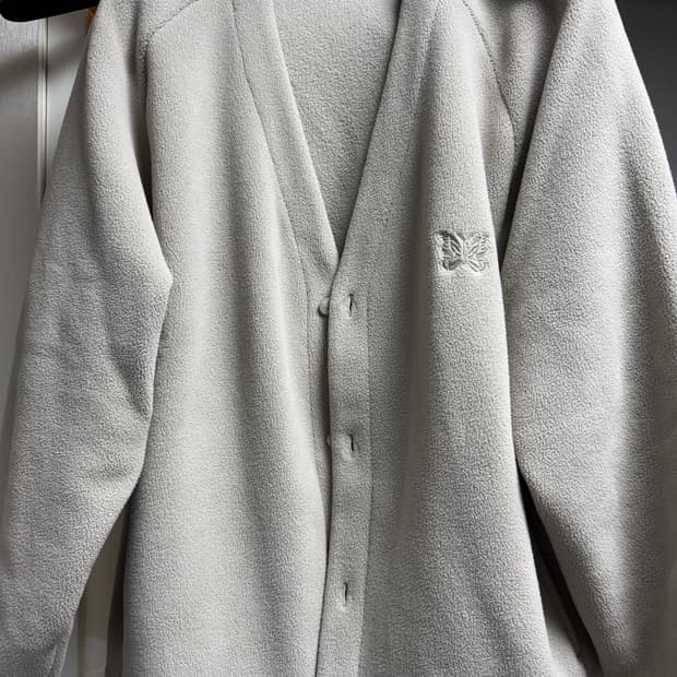 유니클로 니들스가디건m 베이지