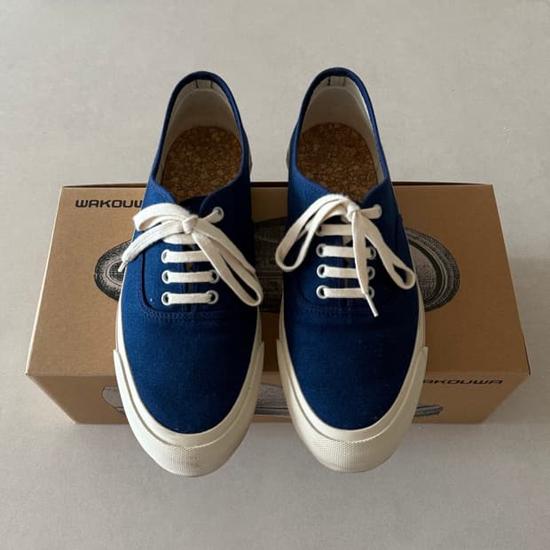 둑슈즈(Doek shoes) 옥스포드 네이비