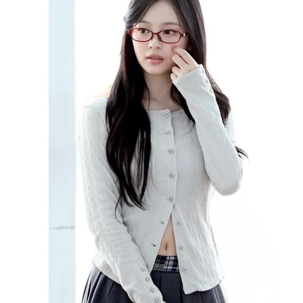 코이세이오 투웨이 롱슬리브 샌드 가디건