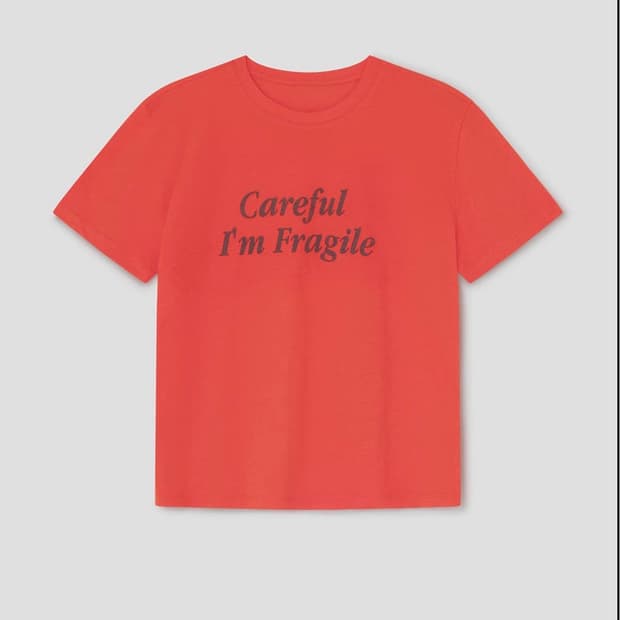 (XS,S,M,L) 기마구아스 Careful 티셔츠