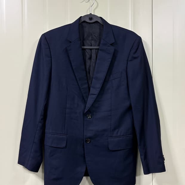 폴스미스 로로피아나 원단 네이비 블레이저