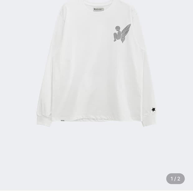 (구해요) 나비버스 naviverse 엔젤제이탑 화이트