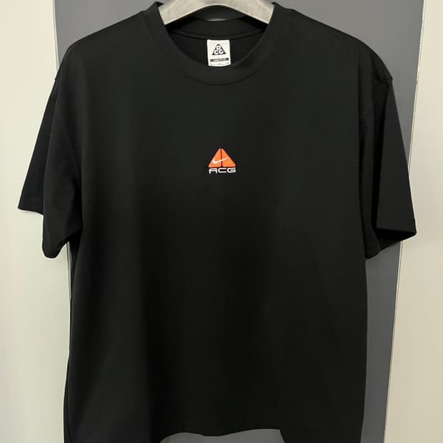 [XL] 나이키 ACG 반팔 티셔츠 블랙