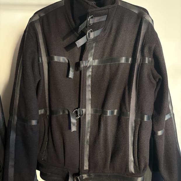 라프시몬스 2002AW VIRGINIA CREEPER 본디지 자켓