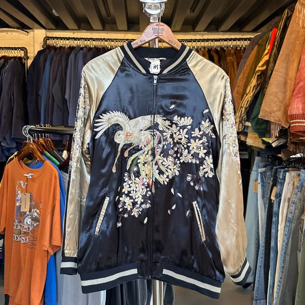 Unknown 레이온 스카쟌 자켓