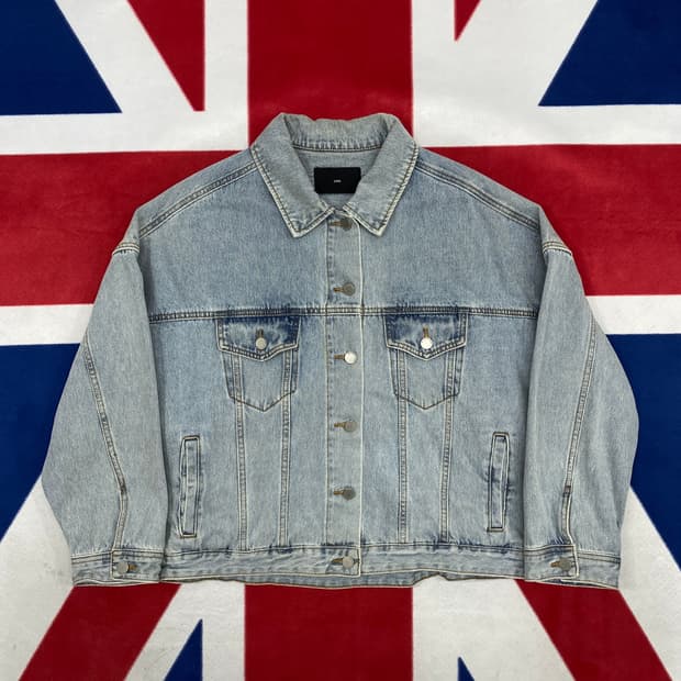 ORR 오버핏 청자켓 여성 M 