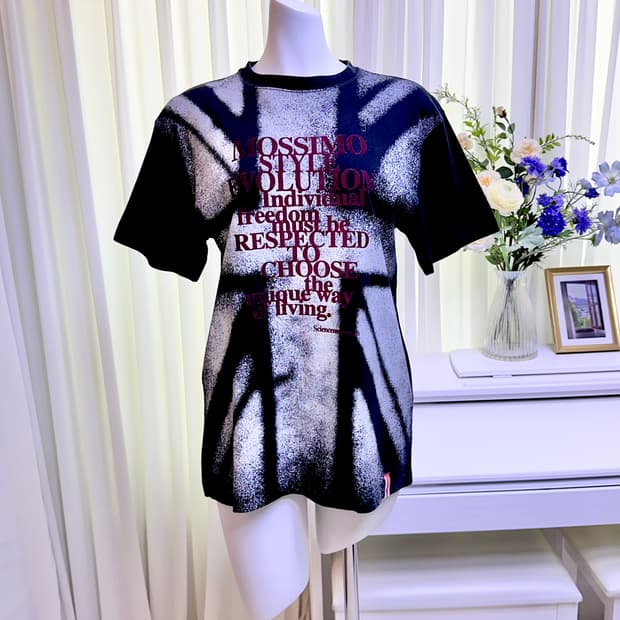 모시모 유니온잭 티셔츠