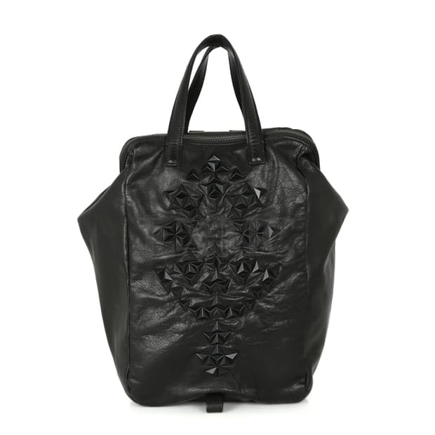 구호 스터드 백팩 겸 블랙 토트백 KUHO BAG