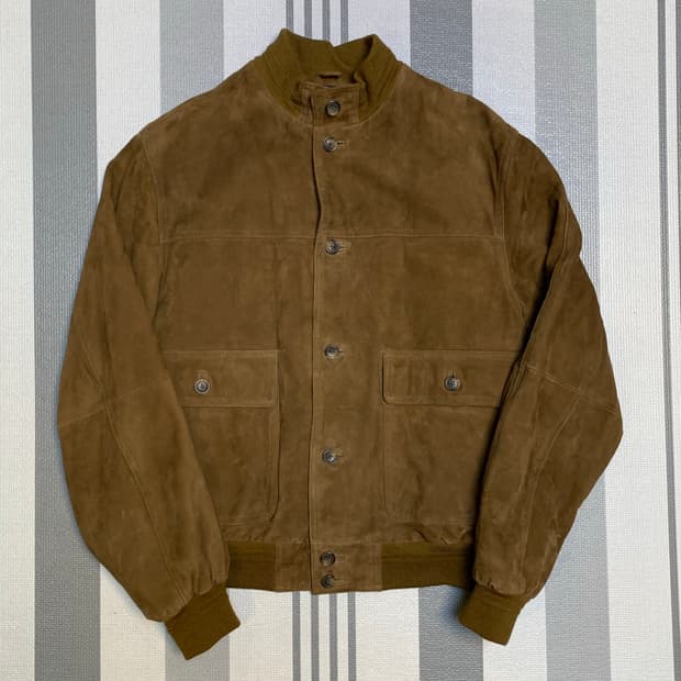 [S]브룩스 브라더스 스웨이드 A-1 자켓