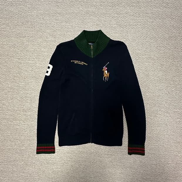 POLO RALPH LAUREN woman knit zipup