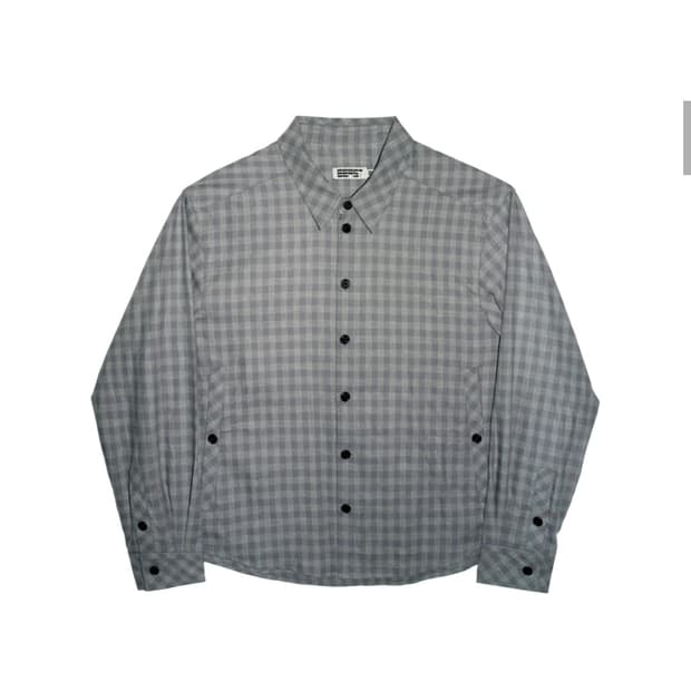 (L)이어스트 대디체크셔츠 차콜