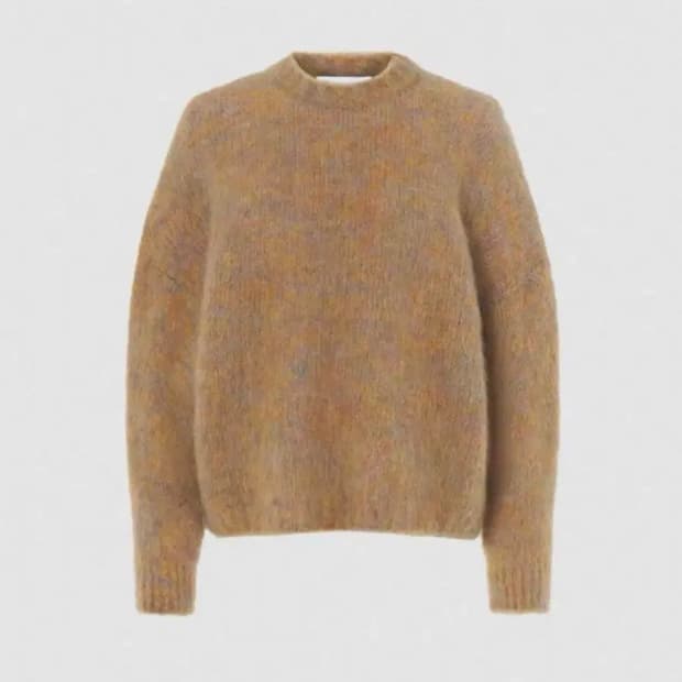 Rus 모헤어 니트 스웨터 유튜버 앵두 착용