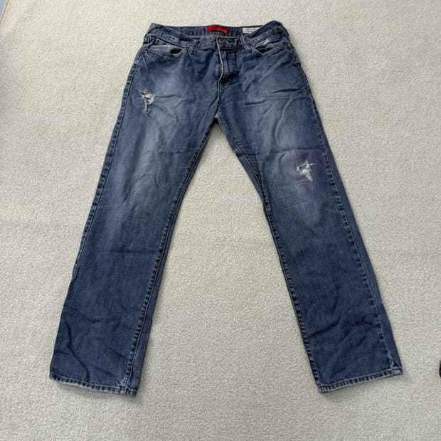 [175/84A] 게스 데미지 데님팬츠 0108T1