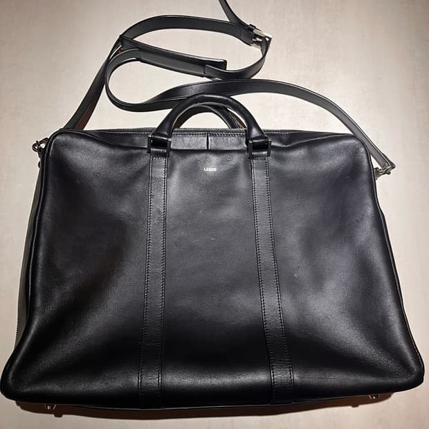 LEEHO 이호 소가죽 서류 가방