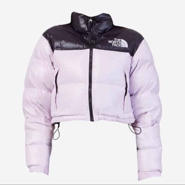 노스페이스 크롭패딩