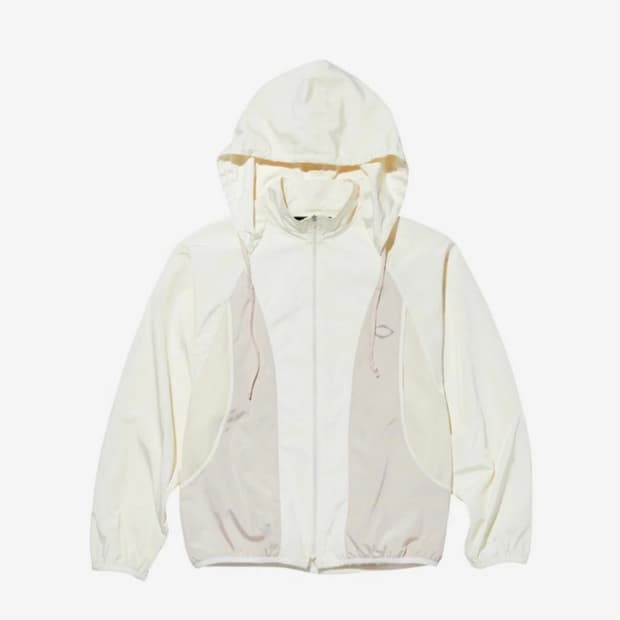 미스치프 컬러블록 윈드브레이커 바람막이