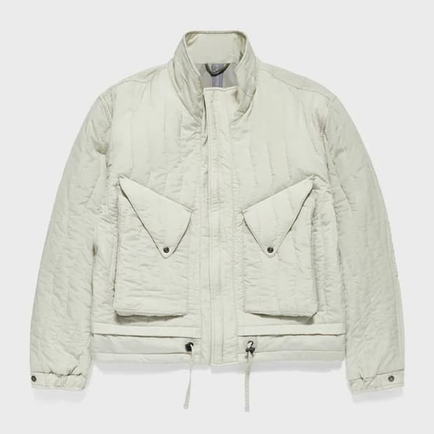 (L) 언어펙티드(unaffected) 퀄팅자켓 라이트그레이