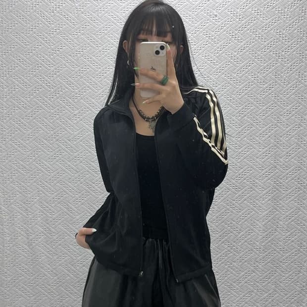 아디다스 마샬아츠 올드스쿨 빈티지 져지 집업 XS C09261