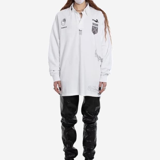 604Service Football Track Collar shirts