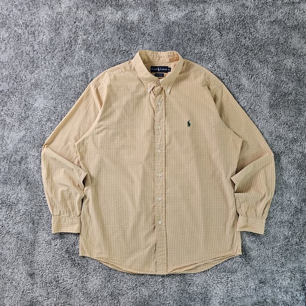 Ralph Lauren 체크 긴팔 셔츠
