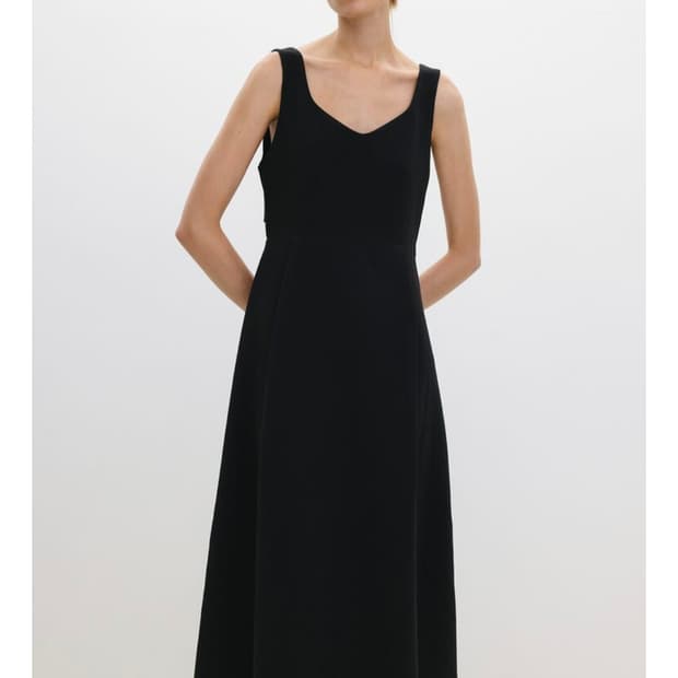 (새상품) 에잇세컨즈 블랙 롱원피스