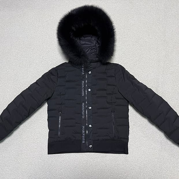 파리게이츠 폭스 퍼 구스다운 패딩 여성용 2사이즈 95호 66사이즈