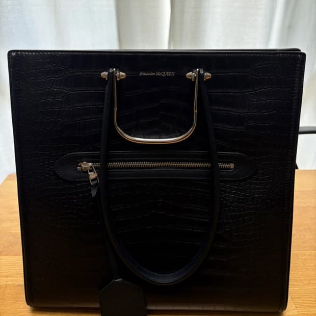 알렉산더 맥퀸 톨스토리 토트백