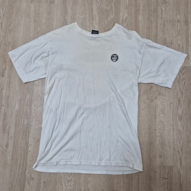 오베이 빅페이스 빅로고 반팔티 