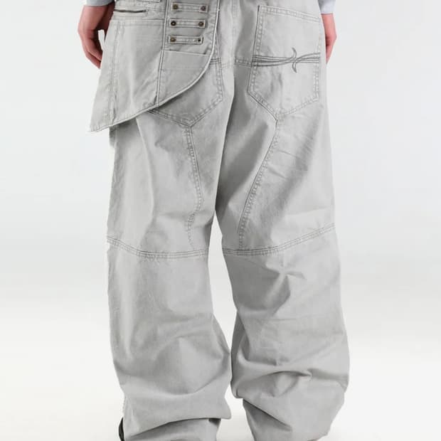 XP315 체어사이드 워크 코튼 팬츠 (GRAY) 