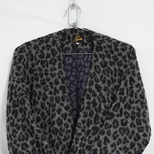Needles Leopard Mohair Robe Gown