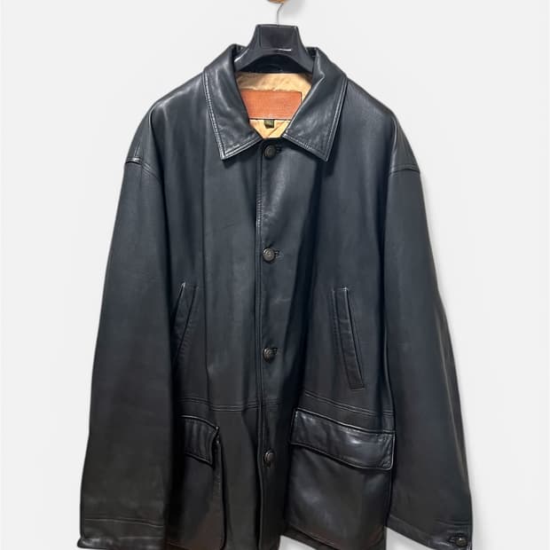 Timberland leather car coat
